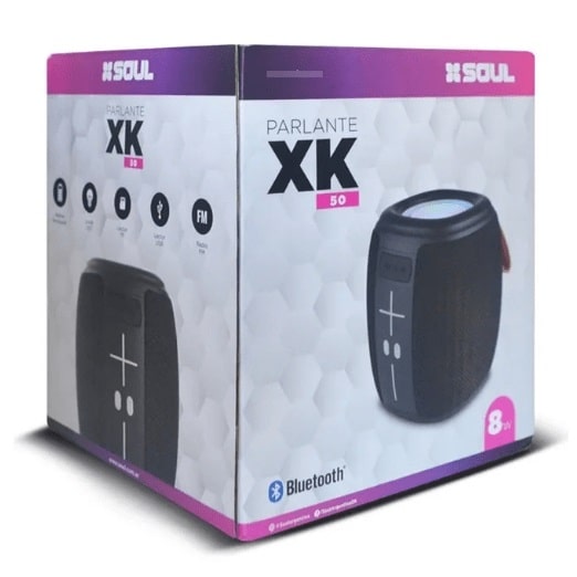 caja Parlante Soul Bluetooth 8w
