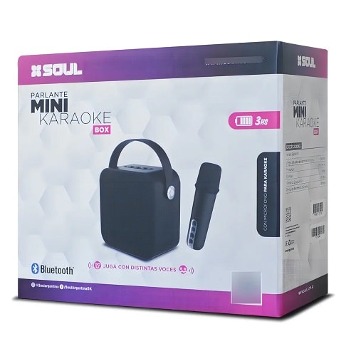 Parlante Soul Bluetooth 8w